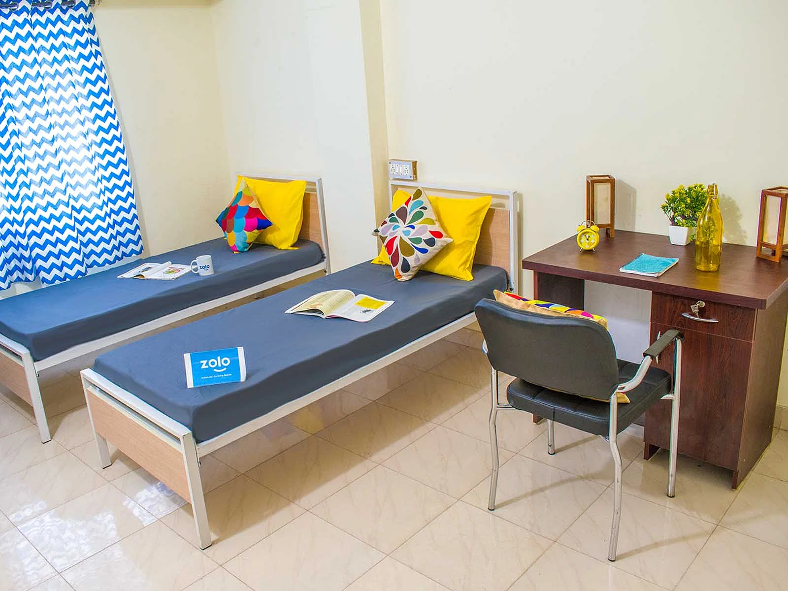 fully furnished Zolo single rooms for rent near me-check out now-Zolo Empire