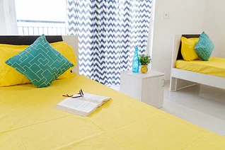 luxury PG accommodations with modern Wi-Fi, AC, and TV in Karapakkam-Chennai-Zolo Risington