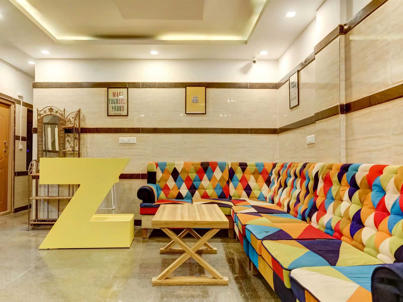 safe and affordable hostels for unisex students with 24/7 security and CCTV surveillance-Zolo Highstreet A